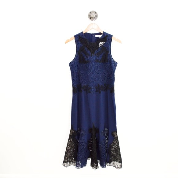 Johnathan Simkhai Lace Midi Dress #127-159 - Picture 1 of 3